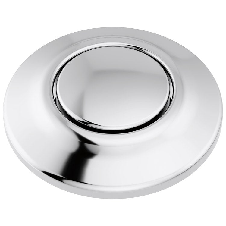 Air Switch with Dual Outlet 1-3/4 Inch Chrome for Garbage Disposal