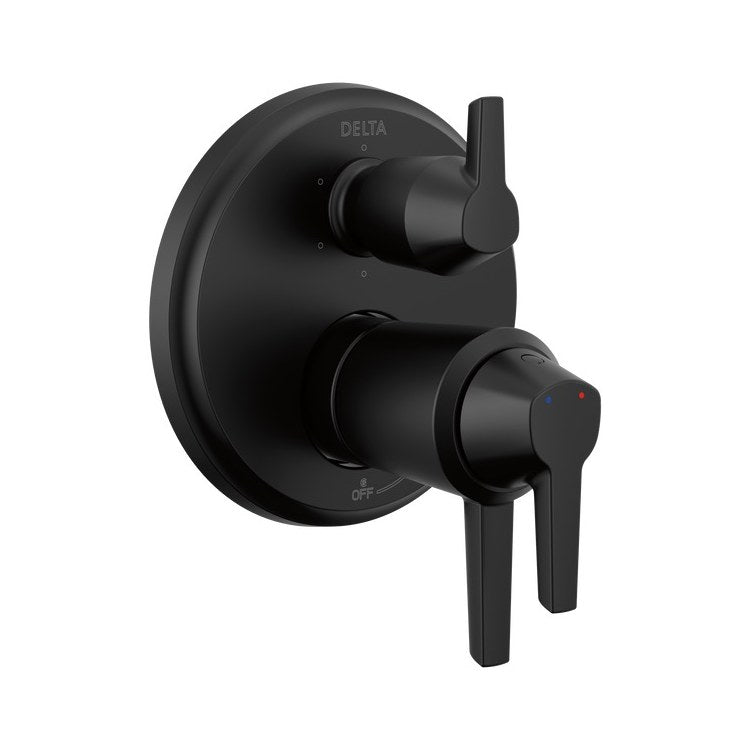 Diverter Trim Galeon 17T 6 Setting Matte Black 6-3/4 Inch 5-1/4 Inch - Image 1