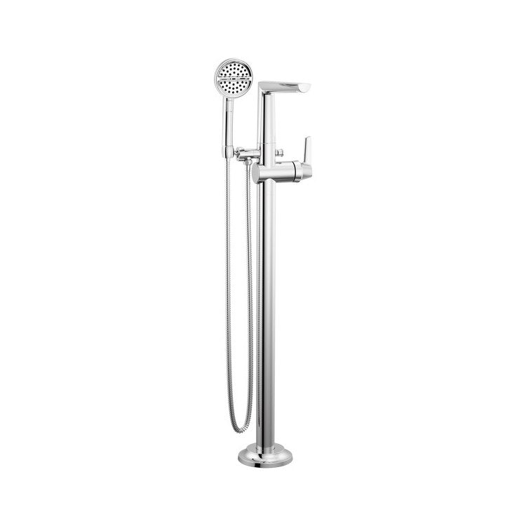 Tub Filler Galeon Freestanding Lumicoat Chrome 40-4/9 Inch - Image 1
