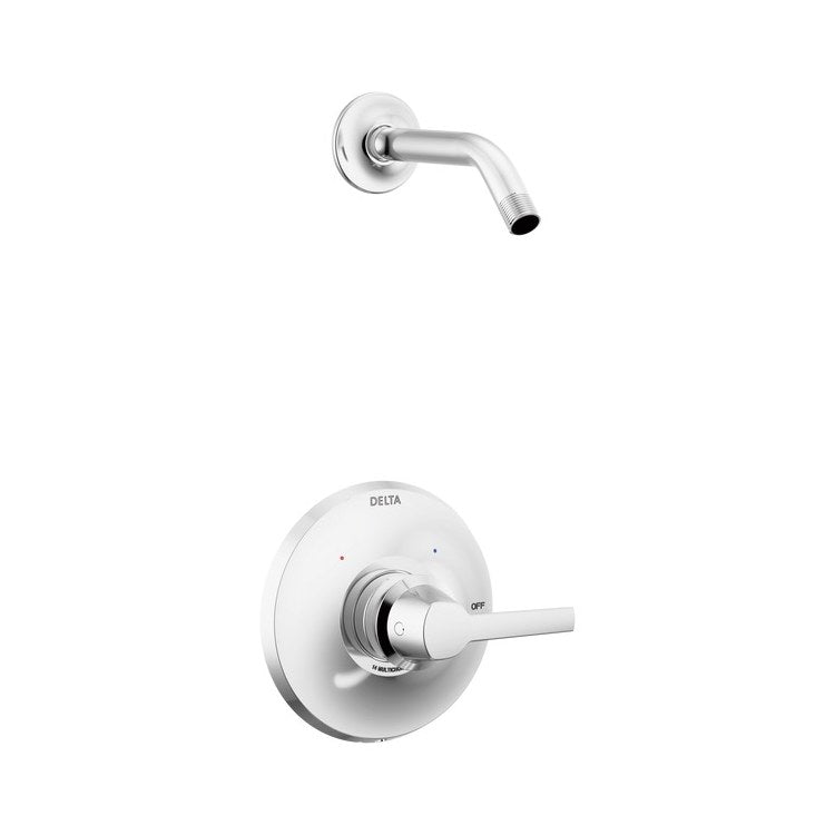 Shower Trim Galeon 14 Less Head Lumicoat Chrome ADA 6-1/2 Inch - Image 1