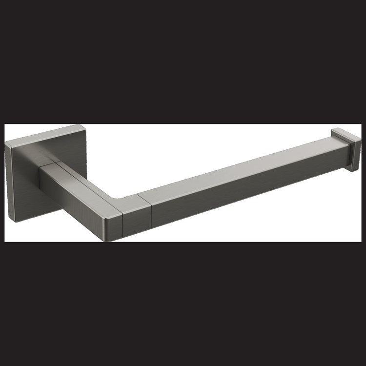 Toilet Paper Holder Frank Lloyd Wright Single Brilliance Luxe Steel Metal 6-1/8 Inch 3-11/16 Inch Wall - Image 1