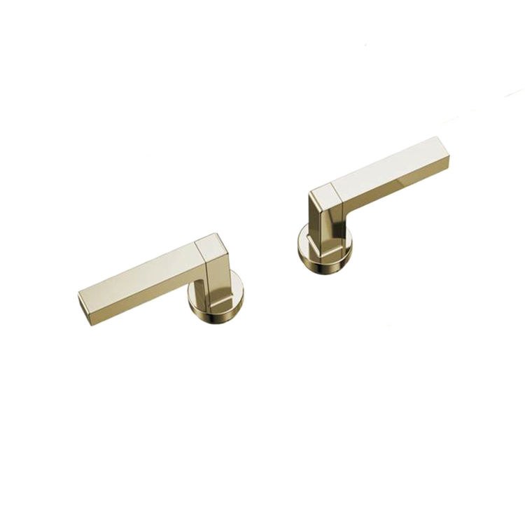 Handle Kit Frank Lloyd Wright Zinc 2 Lever Brilliance Polished Nickel - Image 1