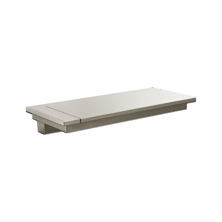 Shelf Frank Lloyd Wright Brilliance Luxe Nickel 12 x 5 Inch Metal - Image 1