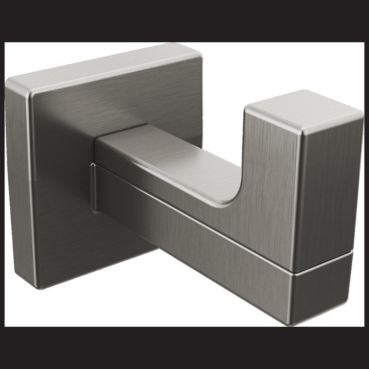 Robe Hook Frank Lloyd Wright Single Brilliance Luxe Steel 2-5/16 Inch Wall Metal - Image 1