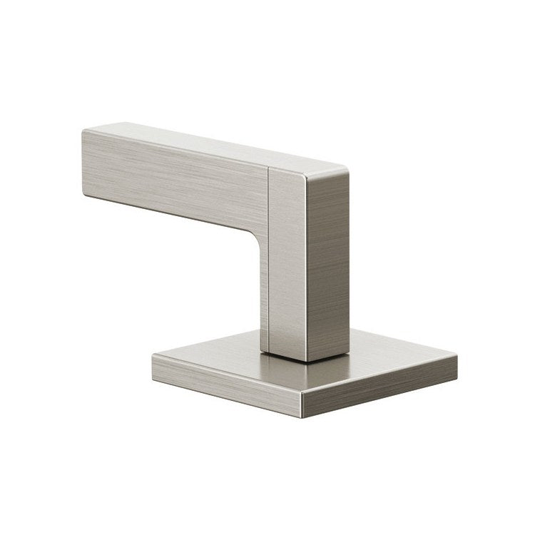 Handle Kit Frank Lloyd Wright Zinc 2 Lever Brilliance Luxe Nickel ADA for Widespread Lavatory - Image 1