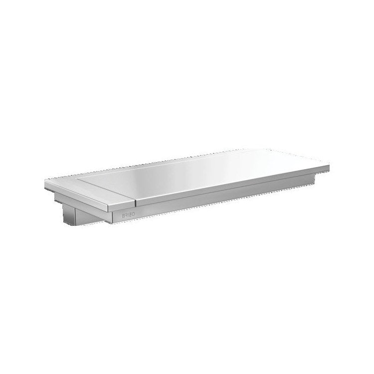 Shelf Frank Lloyd Wright Chrome 12 x 5 Inch Metal - Image 1