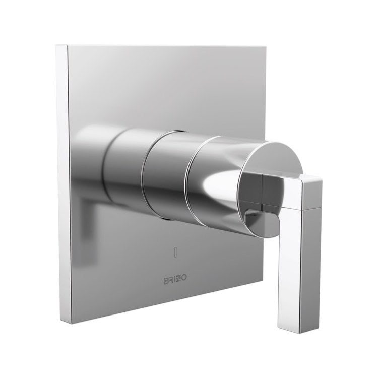 Pressure Balance Valve Trim Frank Lloyd Wright Square Less Handle Chrome ADA - Image 1