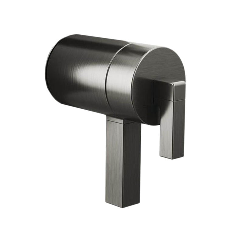 Handle Kit Frank Lloyd Wright Zinc 1 Lever Brilliance Luxe Steel - Image 1
