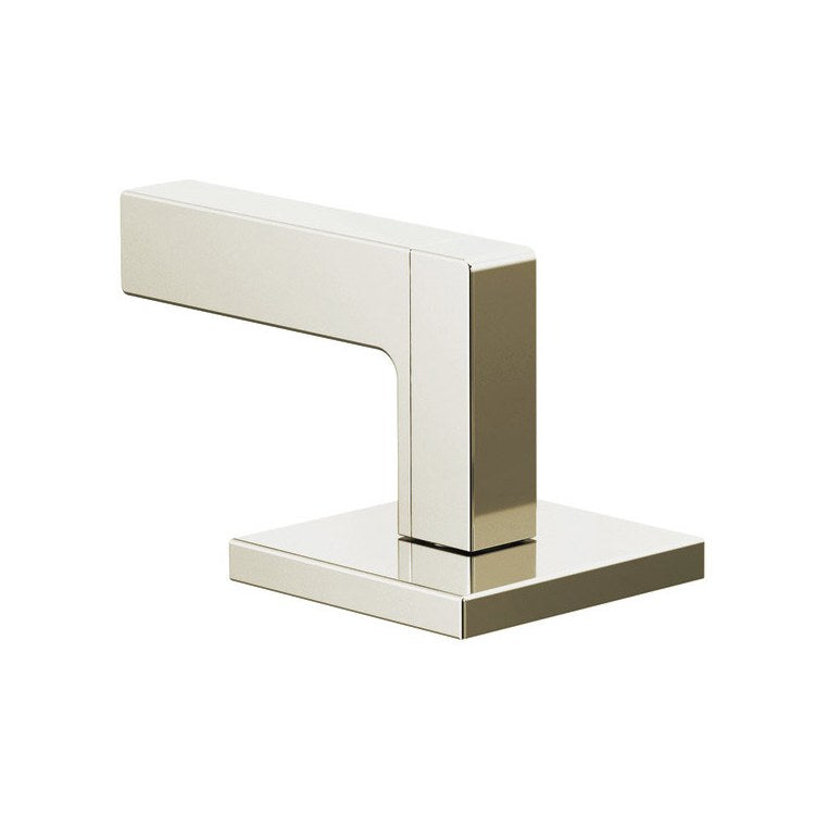 Handle Kit Frank Lloyd Wright Zinc 2 Lever Brilliance Polished Nickel ADA for Widespread Lavatory - Image 1