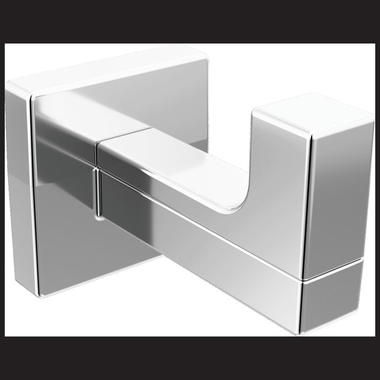 Robe Hook Frank Lloyd Wright Single Chrome 2-5/16 Inch Wall Metal - Image 1