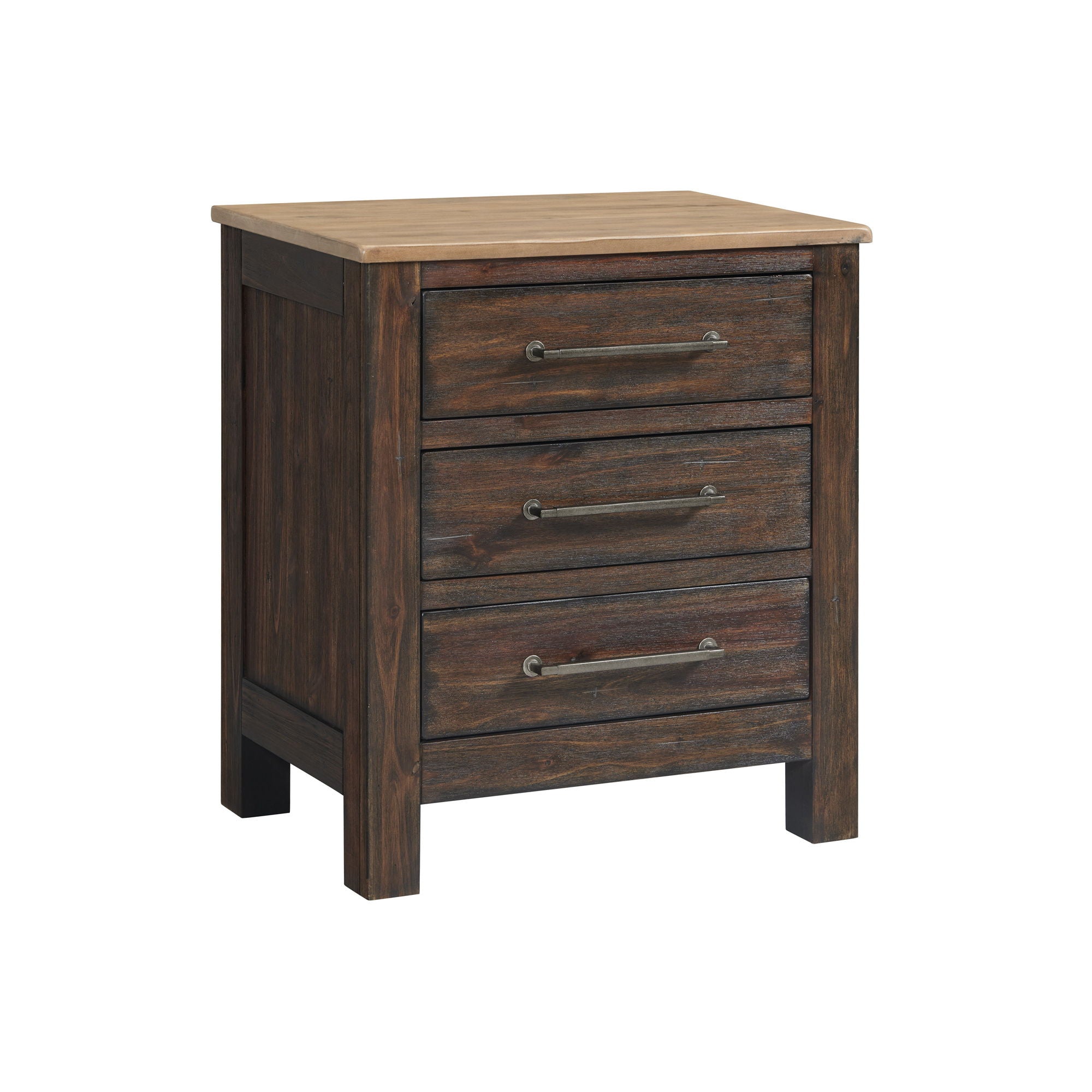 Transitions - Nightstand - Driftwood / Sable - Image 1