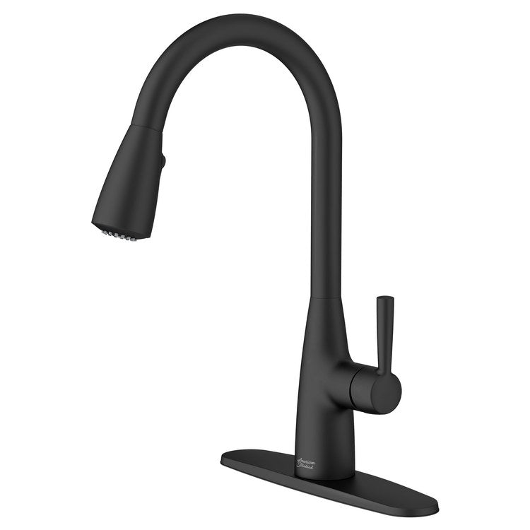 Hillsdale Single-Handle Pull-Down Kitchen Faucet with Dual Spray Head - Matte Black - Image 2