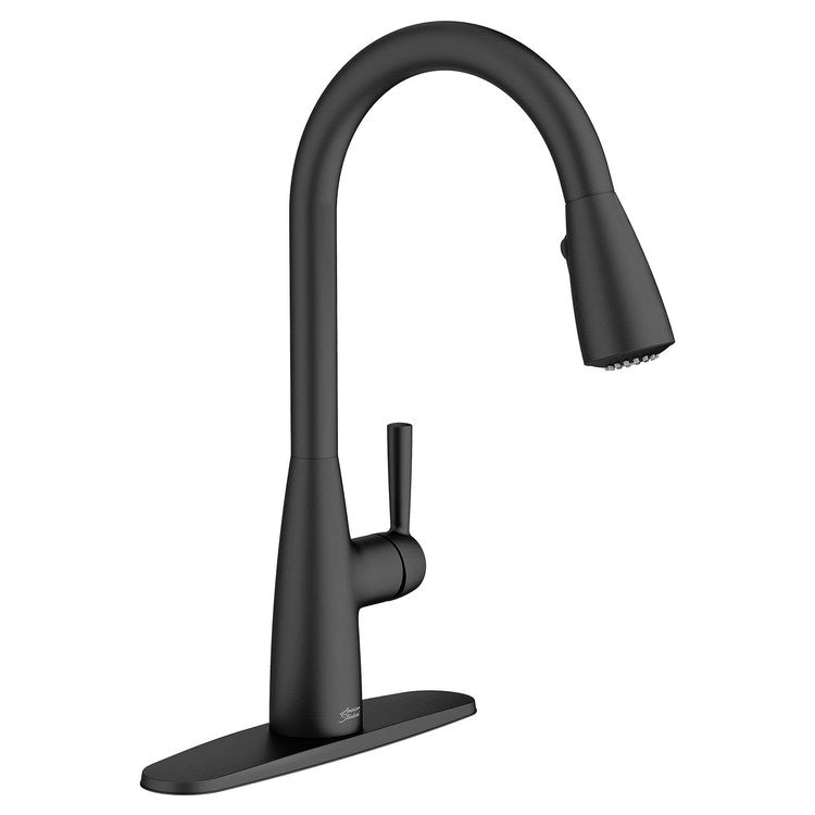 Hillsdale Single-Handle Pull-Down Kitchen Faucet with Dual Spray Head – Matte Black
