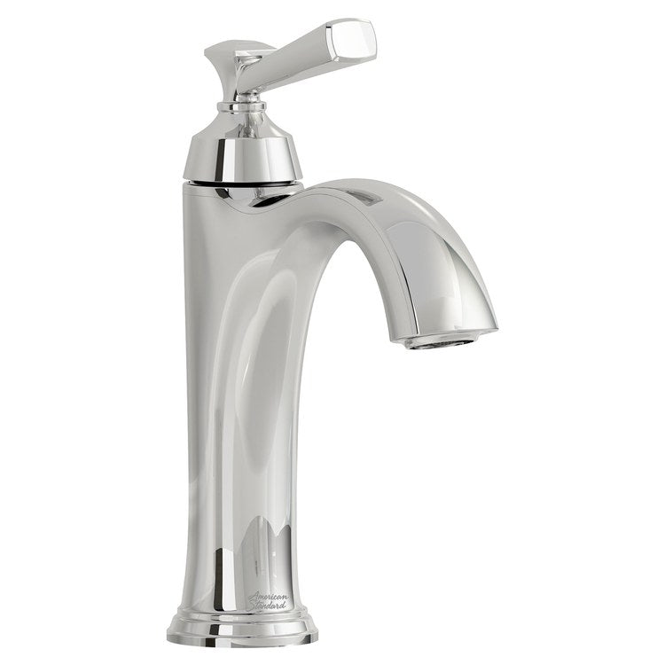 Glenmere Single-Handle Monoblock Bathroom Sink Faucet with Push-Pop Drain - Polished Chrome - Image 3