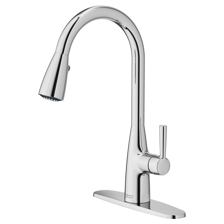 Hillsdale Single-Handle Pull-Down Kitchen Faucet with Dual Spray Head - Polished Chrome - Image 3