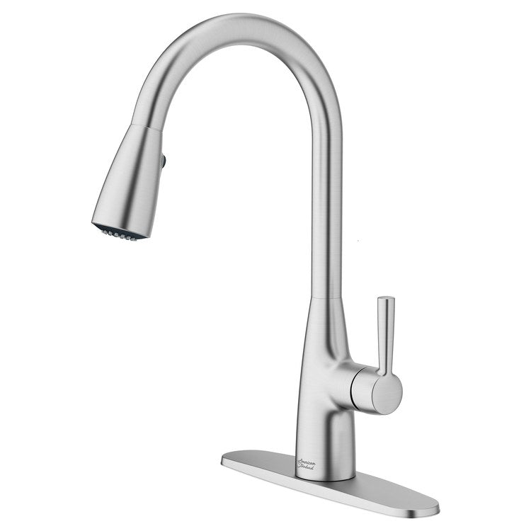 Hillsdale Single-Handle Pull-Down Kitchen Faucet with Dual Spray Head - Stainless Steel - Image 2