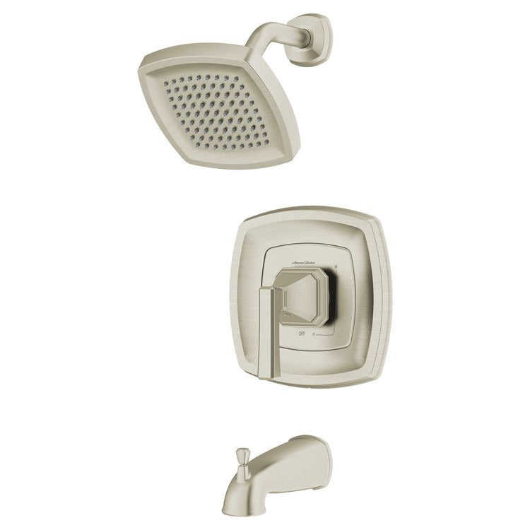 Crawford Pressure Balance Tub/Shower Trim with 1.8 GPM Showerhead and Tub Spout - Image 3