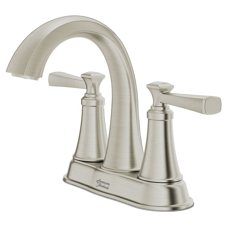 Glenmere Two-Handle 4" Centerset Bathroom Sink Faucet with Push-Pop Drain - Image 2