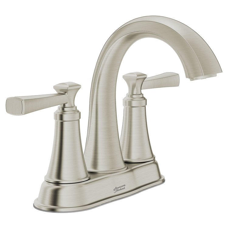 Glenmere Two-Handle 4″ Centerset Bathroom Sink Faucet with Push-Pop Drain