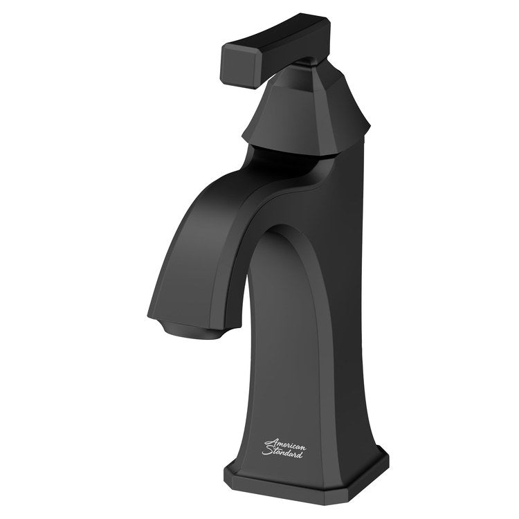 Crawford Single-Handle Monoblock Bathroom Sink Faucet with Push-Pop Drain - Image 2