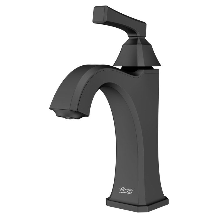 Crawford Single-Handle Monoblock Bathroom Sink Faucet with Push-Pop Drain - Image 3