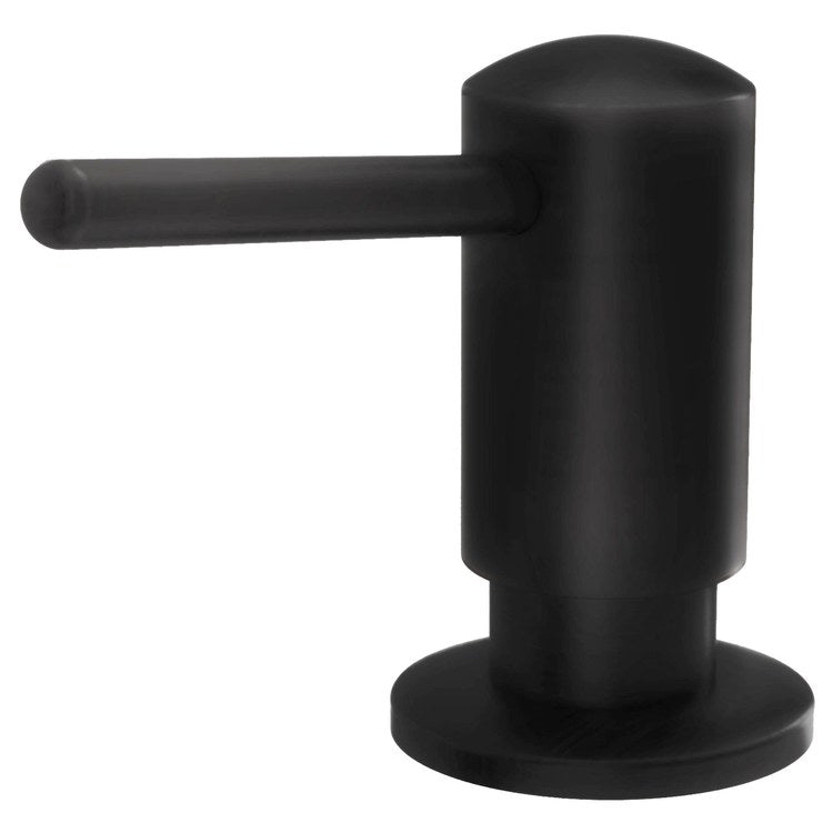 Universal Deck-Mount Liquid Soap Pump Dispenser – Matte Black
