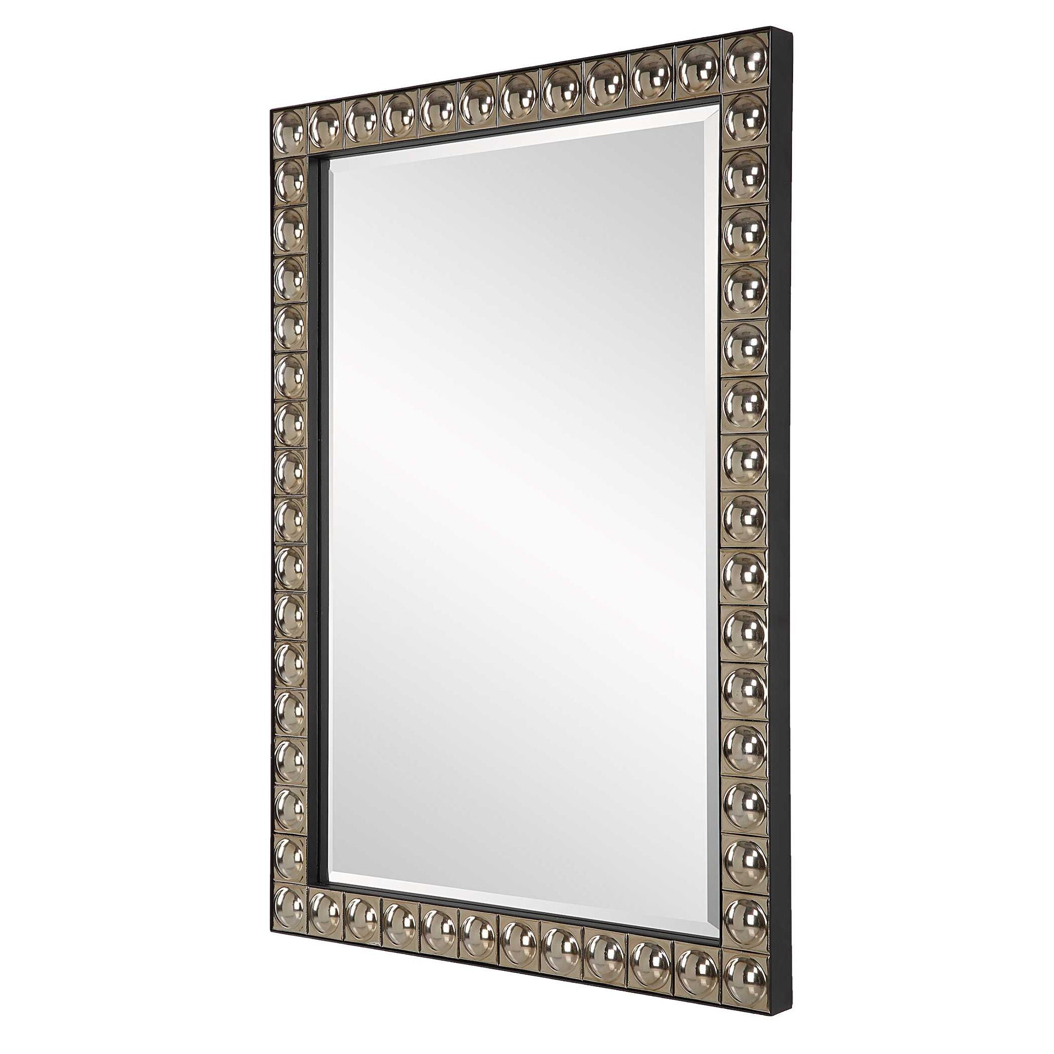 Silvio - Tiled Vanity Mirror - Gold - Image 3