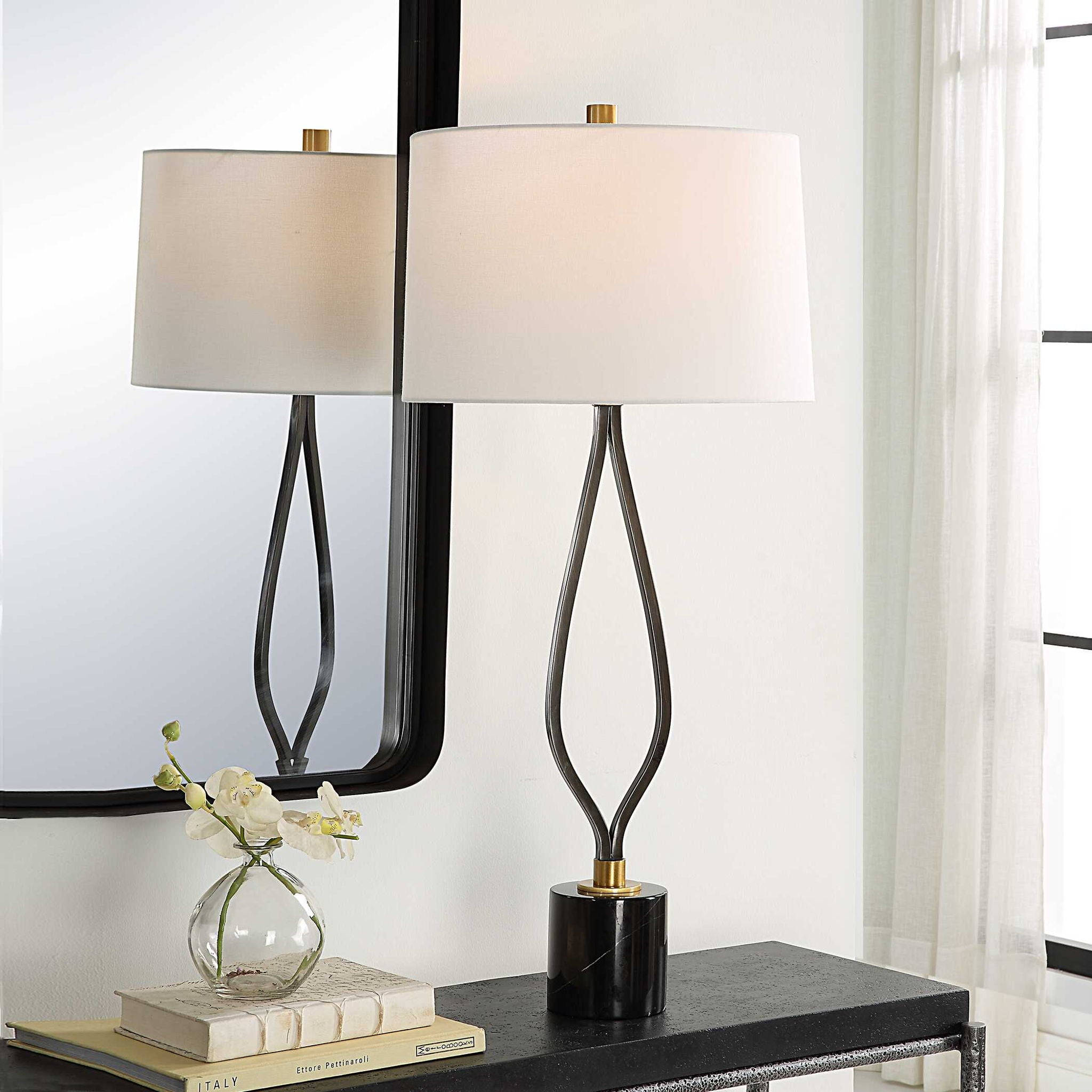 Separate - Paths Iron Table Lamp - Dark Gray - Image 2