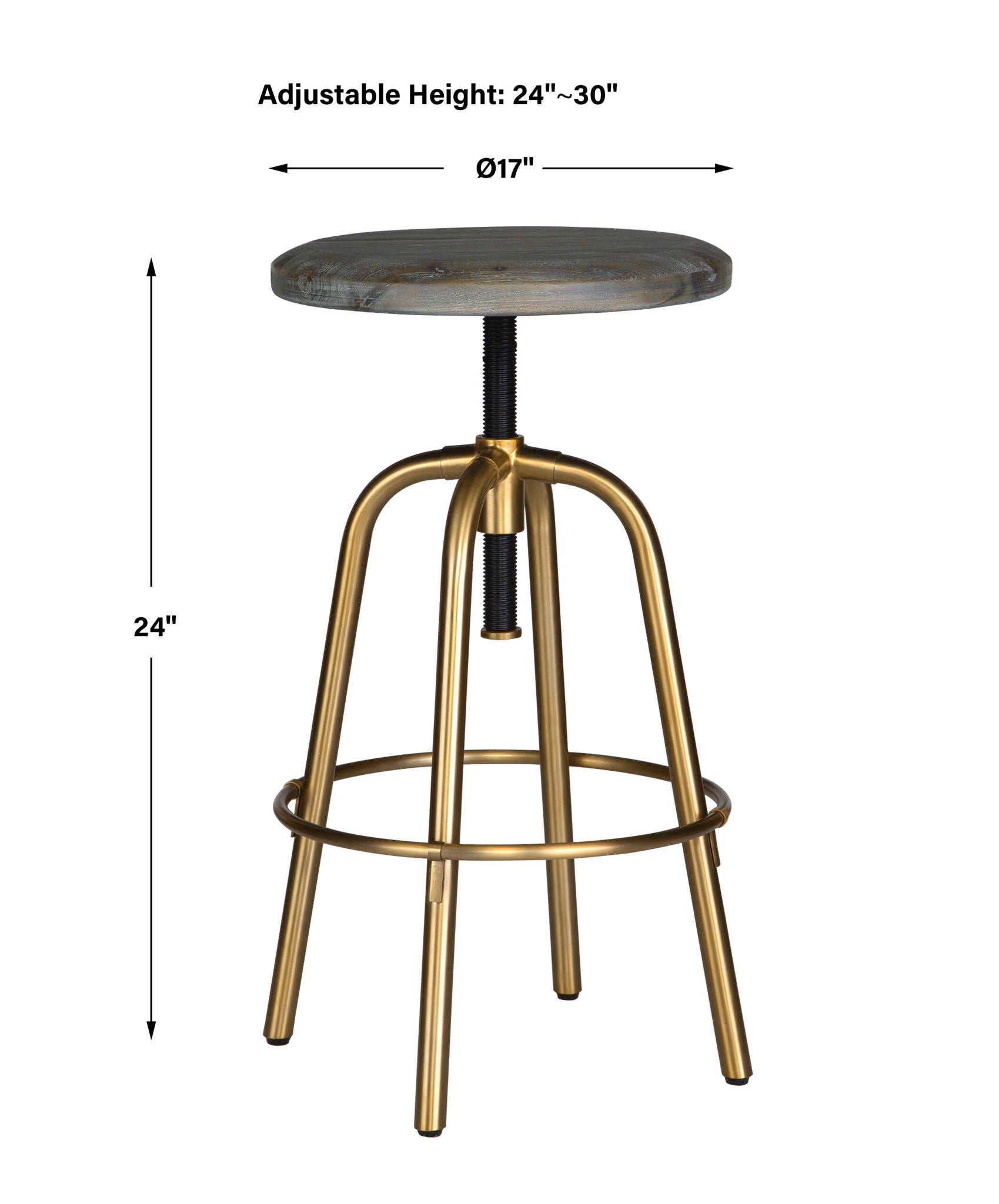 Revolve - Counter Stool - Bronze - Image 2