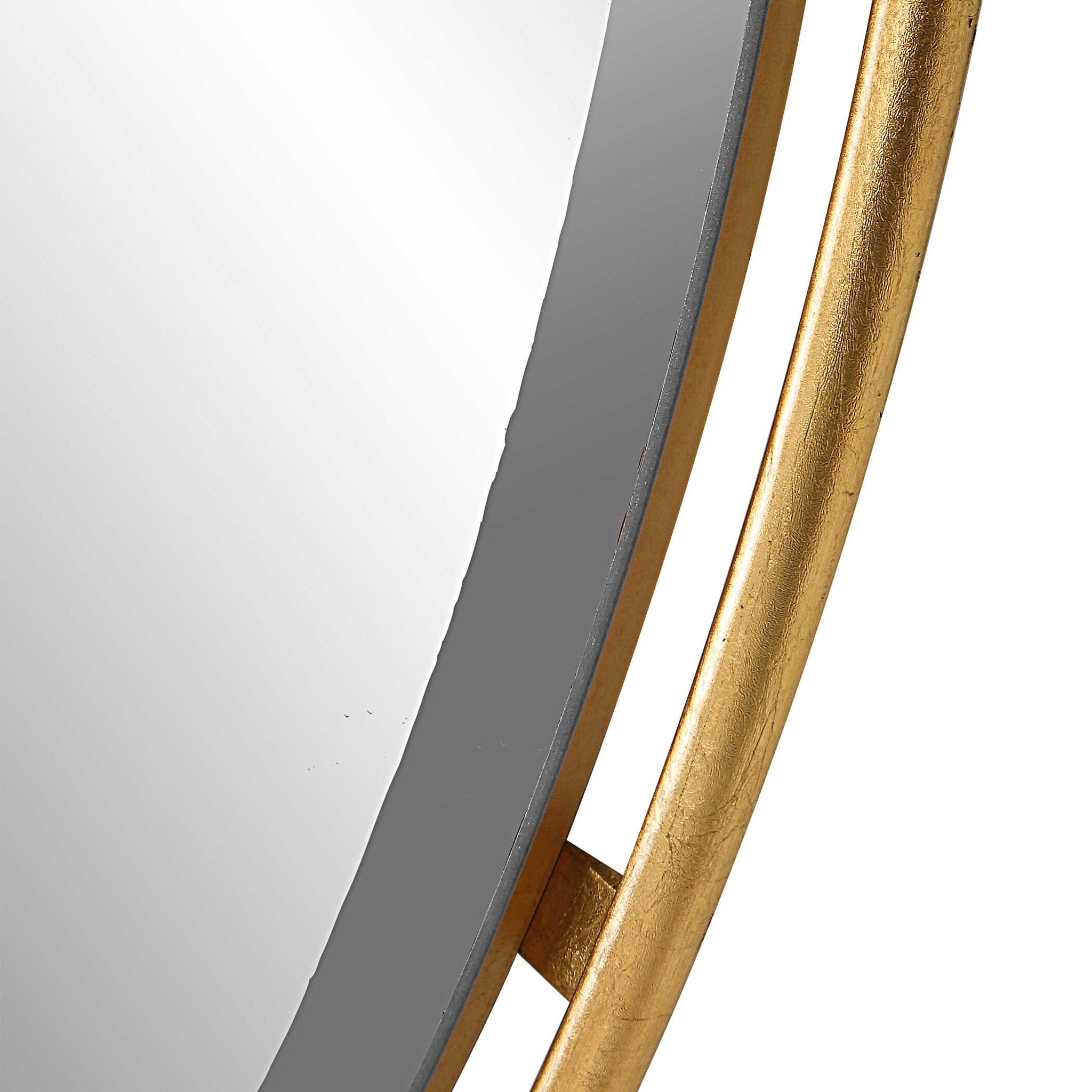 Canillo - Round Mirror - Gold - Image 3