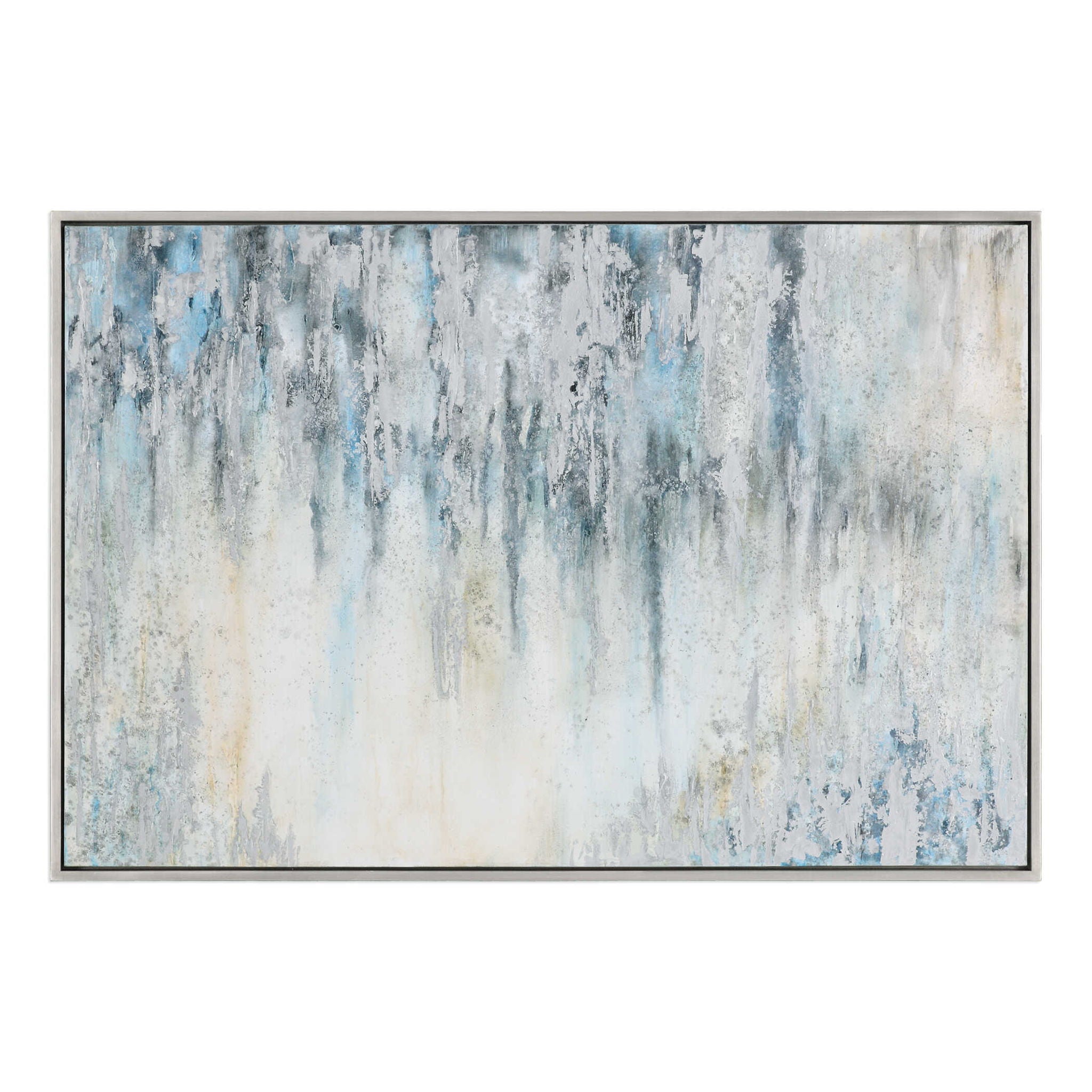 Overcast - Abstract Art - Blue - Image 1