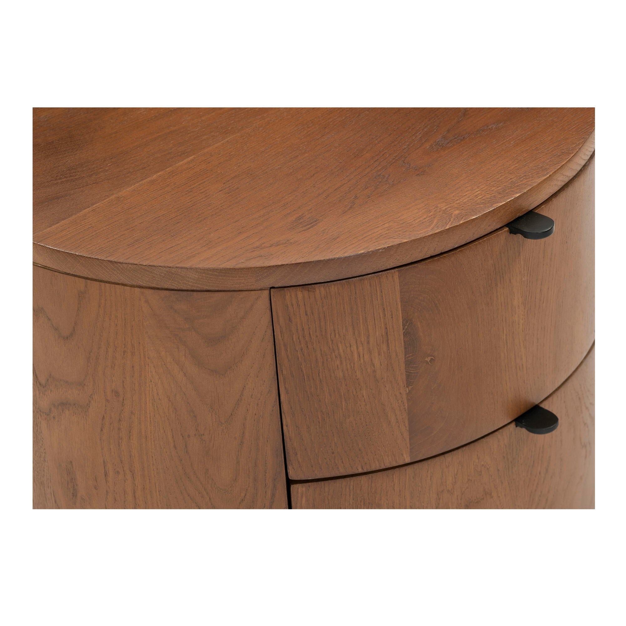 Theo - Two Drawer Nightstand - Brown - Image 3