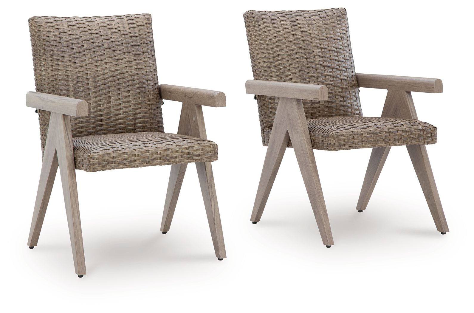 Cliff Trails - Arm Chair (Set of 2) - Beige - Image 1