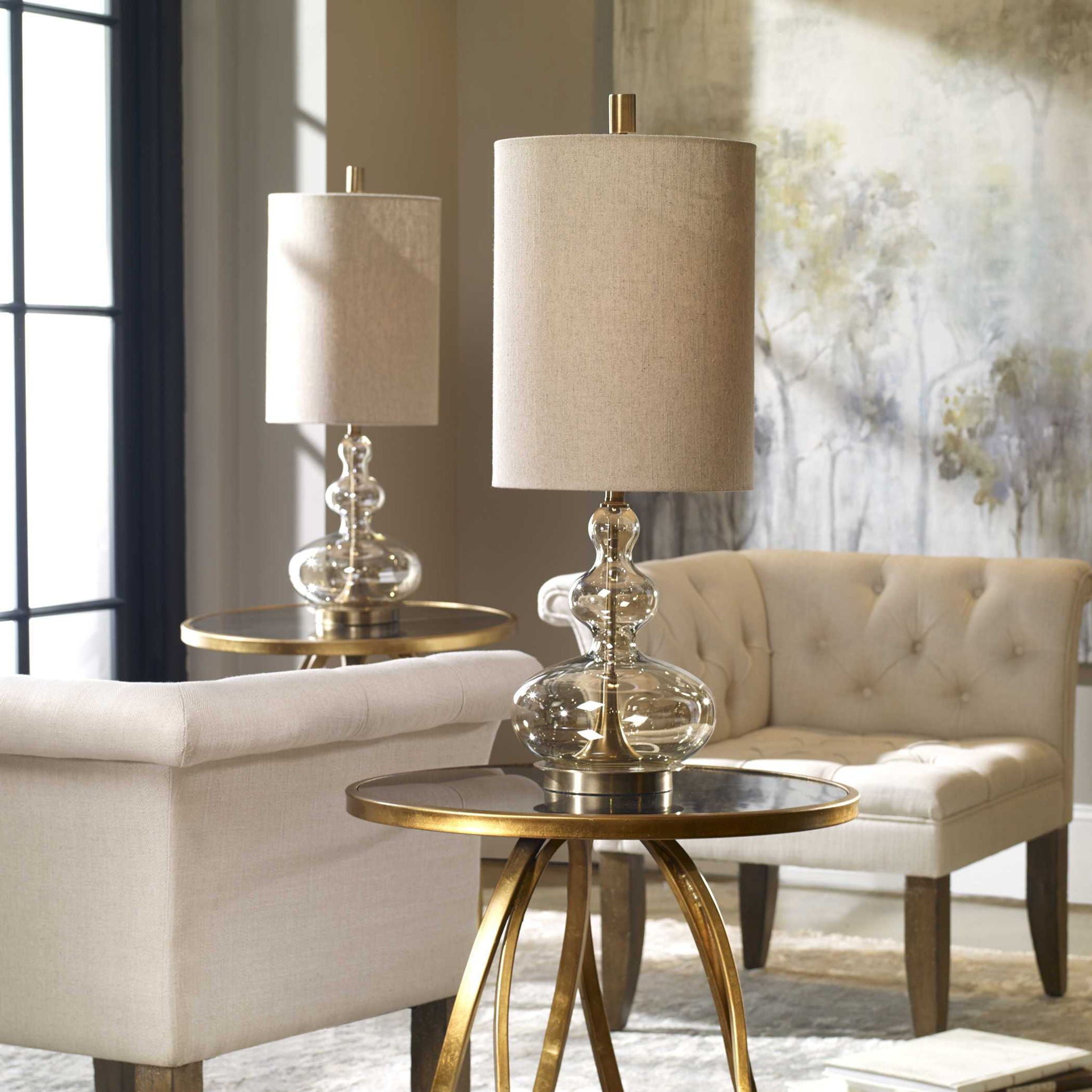 Formoso - Glass Table Lamp - Amber - Image 2