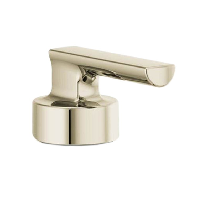 Handle Kit Kintsu 1 Lever with Button and Screw Brilliance Polished Nickel for Lavatory Faucet - Image 1