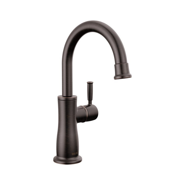 Beverage Faucet Traditional Cold Water Only with Air Gap 1 Lever ADA Venetian Bronze 360 DEG Swivel 1 Hole 1.5 Gallons per Minute - Image 1