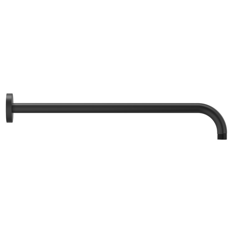18" Wall Mount Right Angle Shower Arm with Round Flange - Image 3