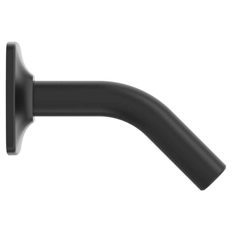 Townsend 5.5" Shower Arm with Flange - Matte Black - Image 3