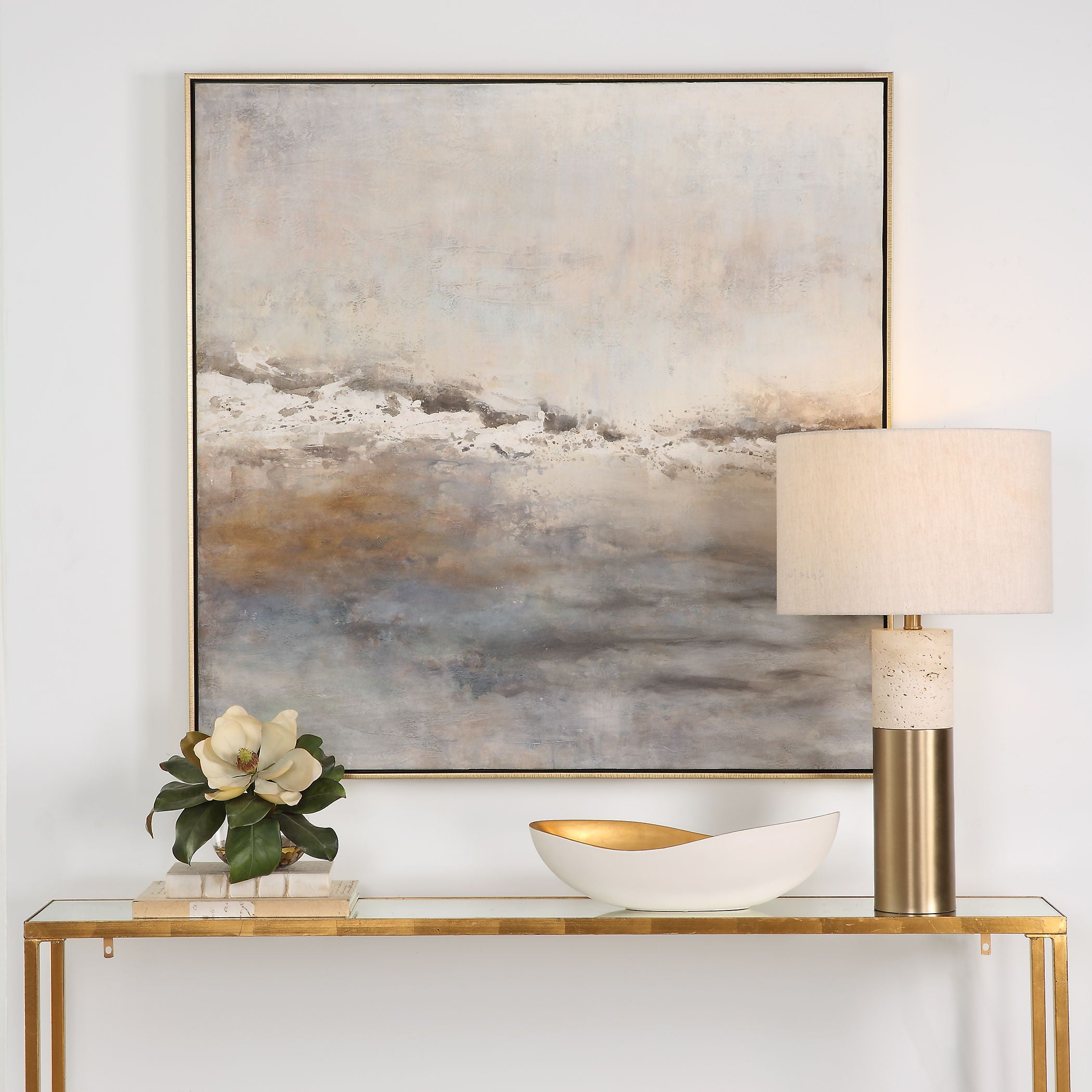Storm Clouds - Abstract Hand Painted Art - Image 2