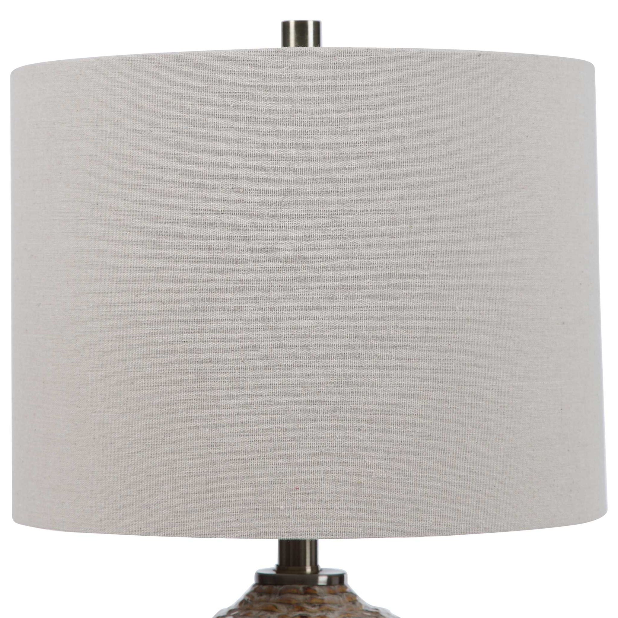 Lagos - Rustic Table Lamp - Light Brown - Image 2