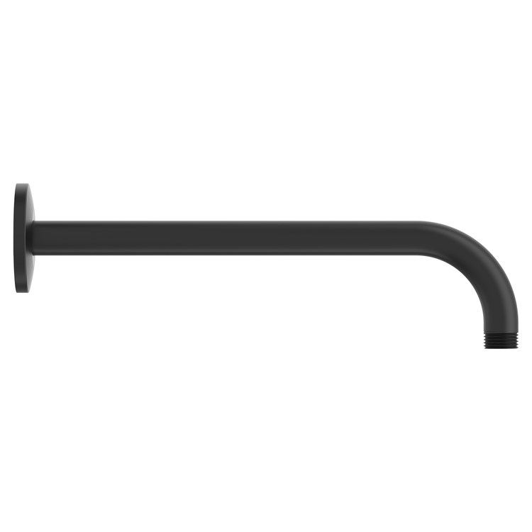 12" Wall-Mount Right Angle Shower Arm with Round Flange - Image 3