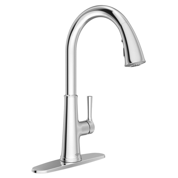 Kitchen Faucet Renate 1 Lever ADA Polished Chrome Pull Down 1.5GPM - Image 1