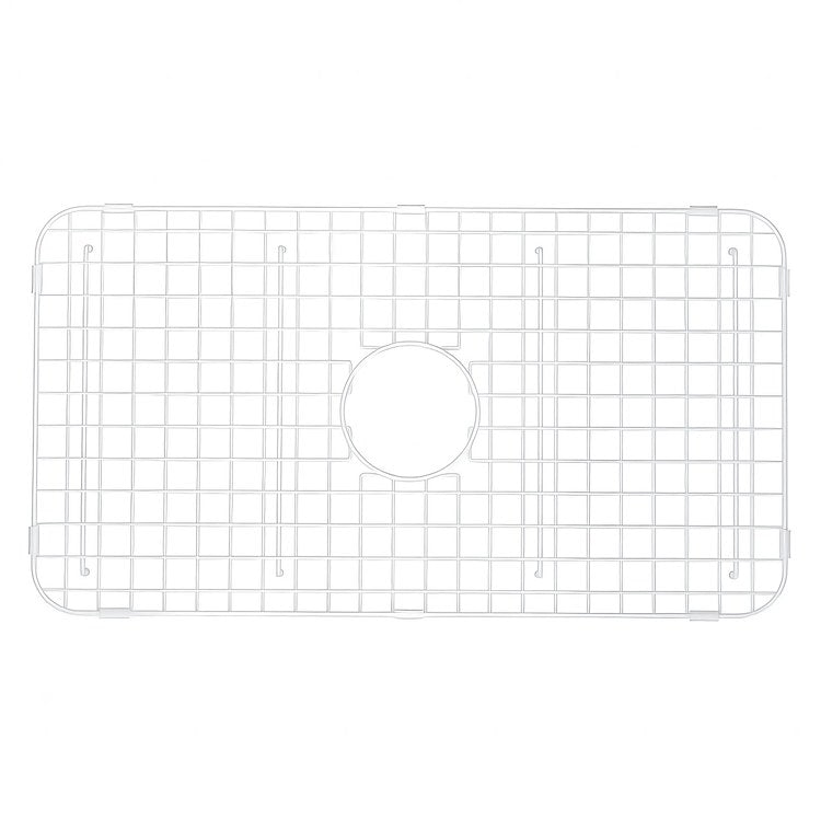 Sink Grid Lancaster Wire White Stainless Steel for RC3018 Kitchen Sink - Image 1