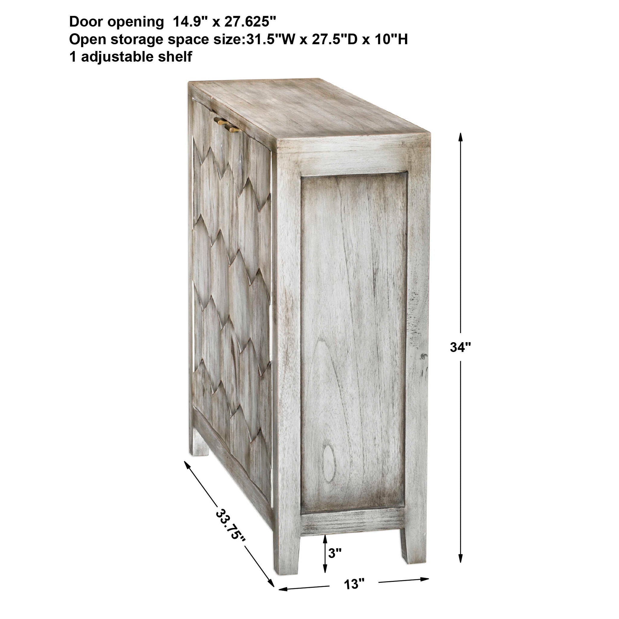 Catori - Console Cabinet - Smoked Ivory - Image 2