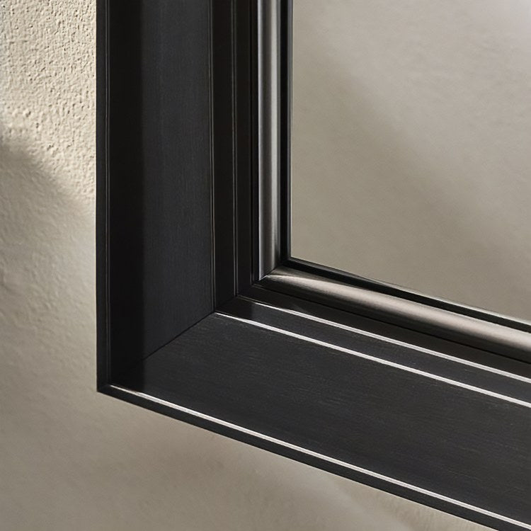 Medicine Cabinet Main Line 20W x 30H x 4D Inch 1 Doors Framed Mirror Chrome Flat Top Reversible Rosemont Frame Slow Close Hinges - Image 2