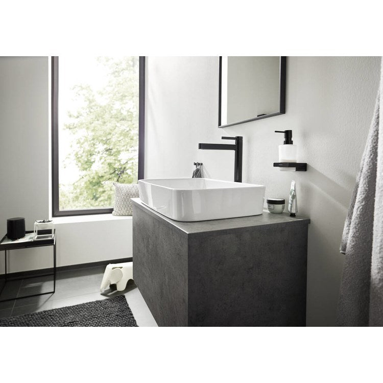 Lavatory Faucet Finoris 260 1 Lever ADA WaterSense Matte Black 1.2 Gallons per Minute Less Drain 1 Hole EcoRight ComfortZone - Image 3
