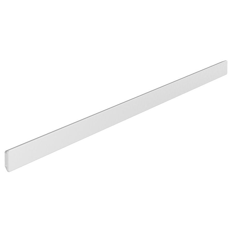 Wall Bar Concealed Fastening Matte White 9-9/16 Inch Includes Gluing Set Metal - Image 1