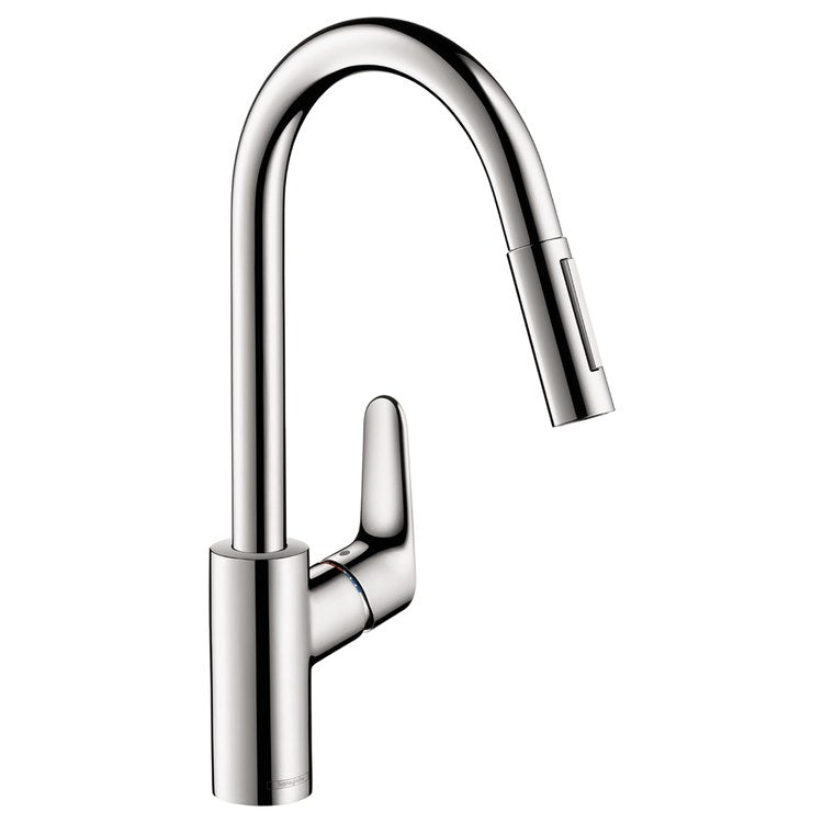 Kitchen Faucet Focus MagFit 1 Lever ADA Chrome Pull Down 150 DEG Swivel 1 Hole 1.5 Gallons per Minute - Image 1