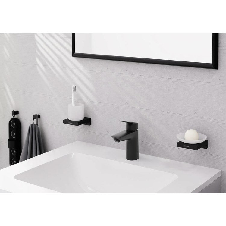 Soap Dish AddStoris Matte Black Wall Mount Ceramic - Image 3