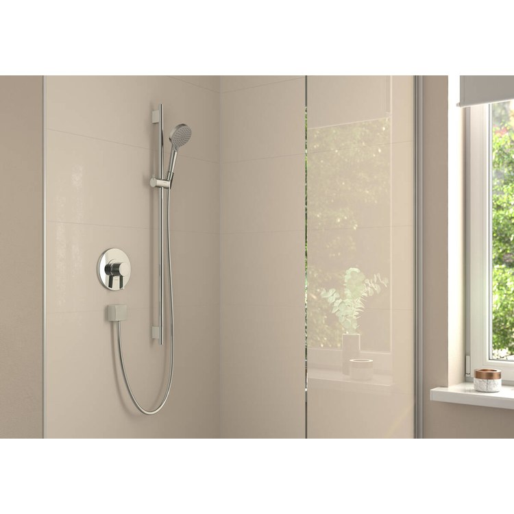 Wall Bar Vernis Chrome 24 Inch WaterSense Includes 1.5GPM Rain IntenseRain Sprays Handshower Wall Bar Handshower Hose Slider Metal - Image 3
